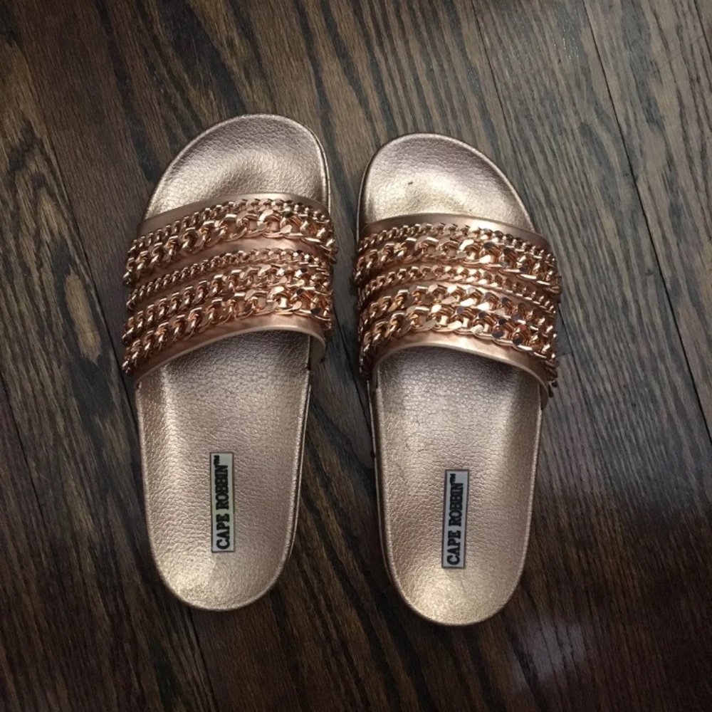 Cute slides NEVER WORN